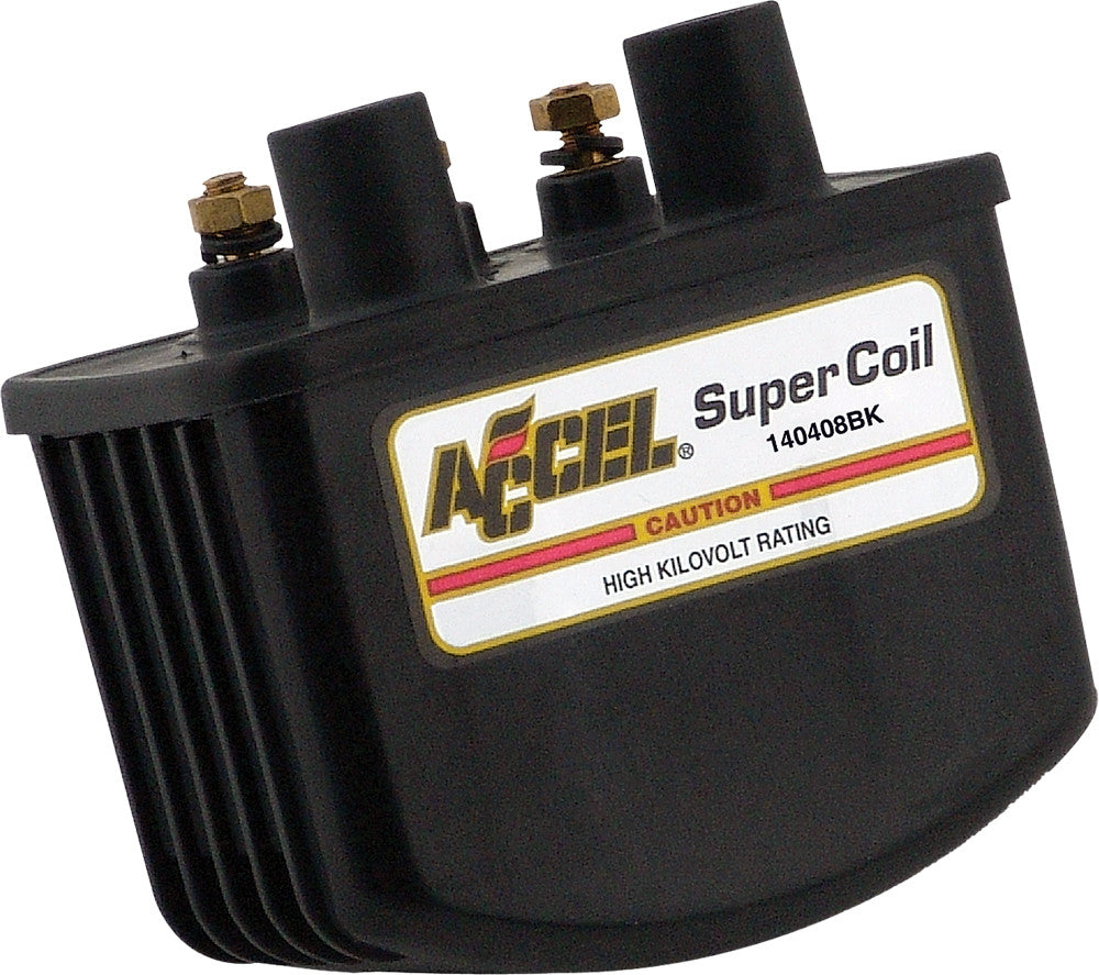 ACCEL, ACCEL SINGLE FIRE SUPER COIL 3.0 OHM BLACK 140408BK