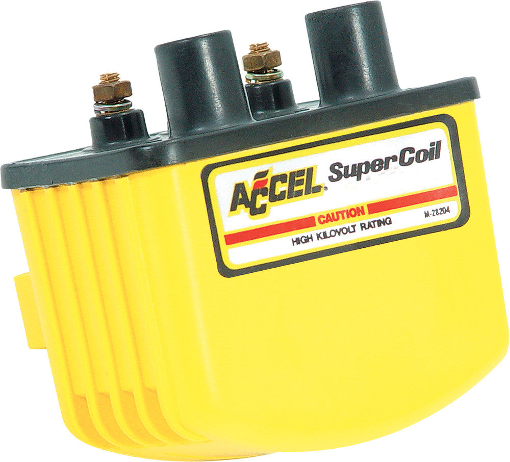 ACCEL, ACCEL SINGLE FIRE SUPER COIL 3.0 OHM YELLOW 140408