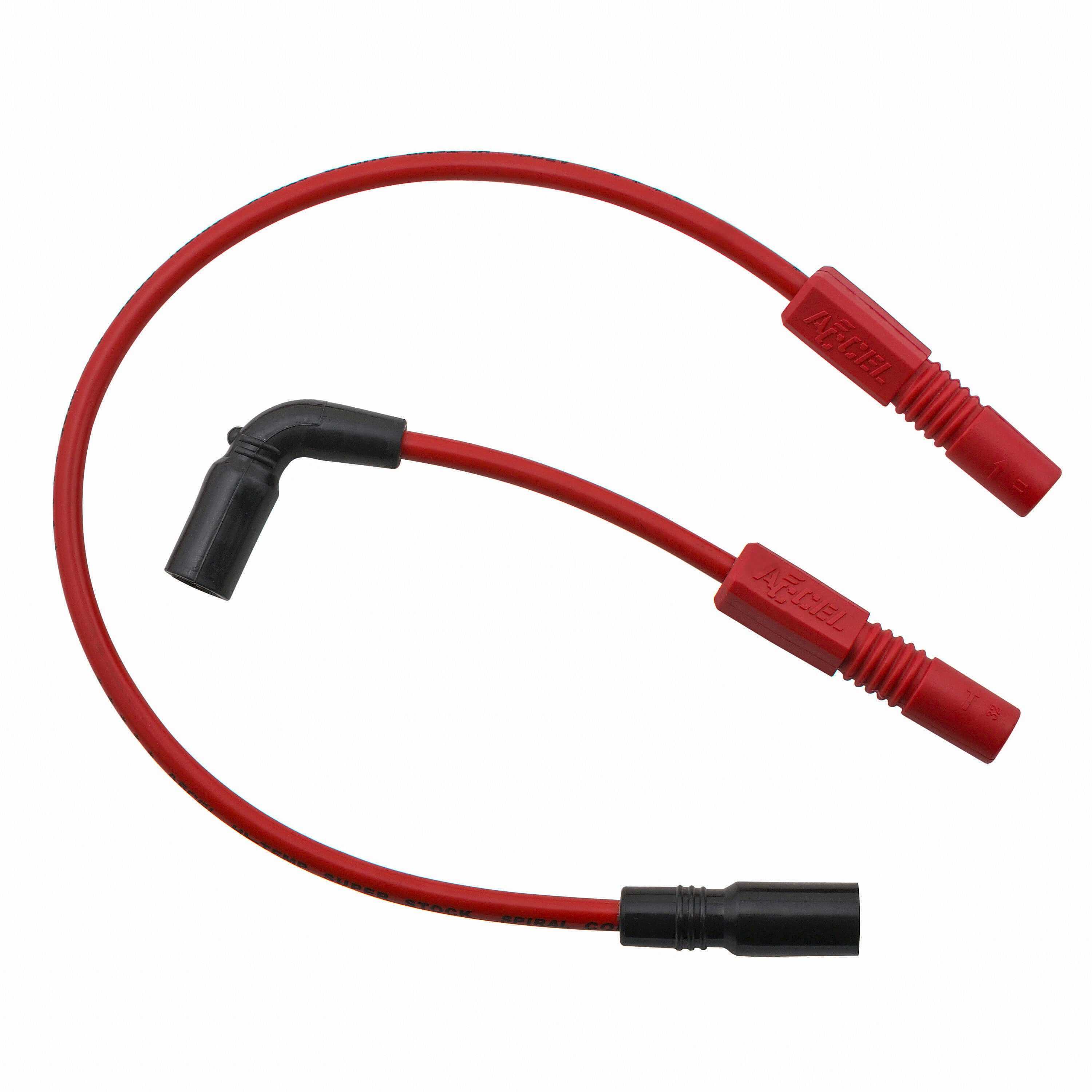 ACCEL, ACCEL SPIRAL CORE WIRE SET 8.0MM RED 171110-R