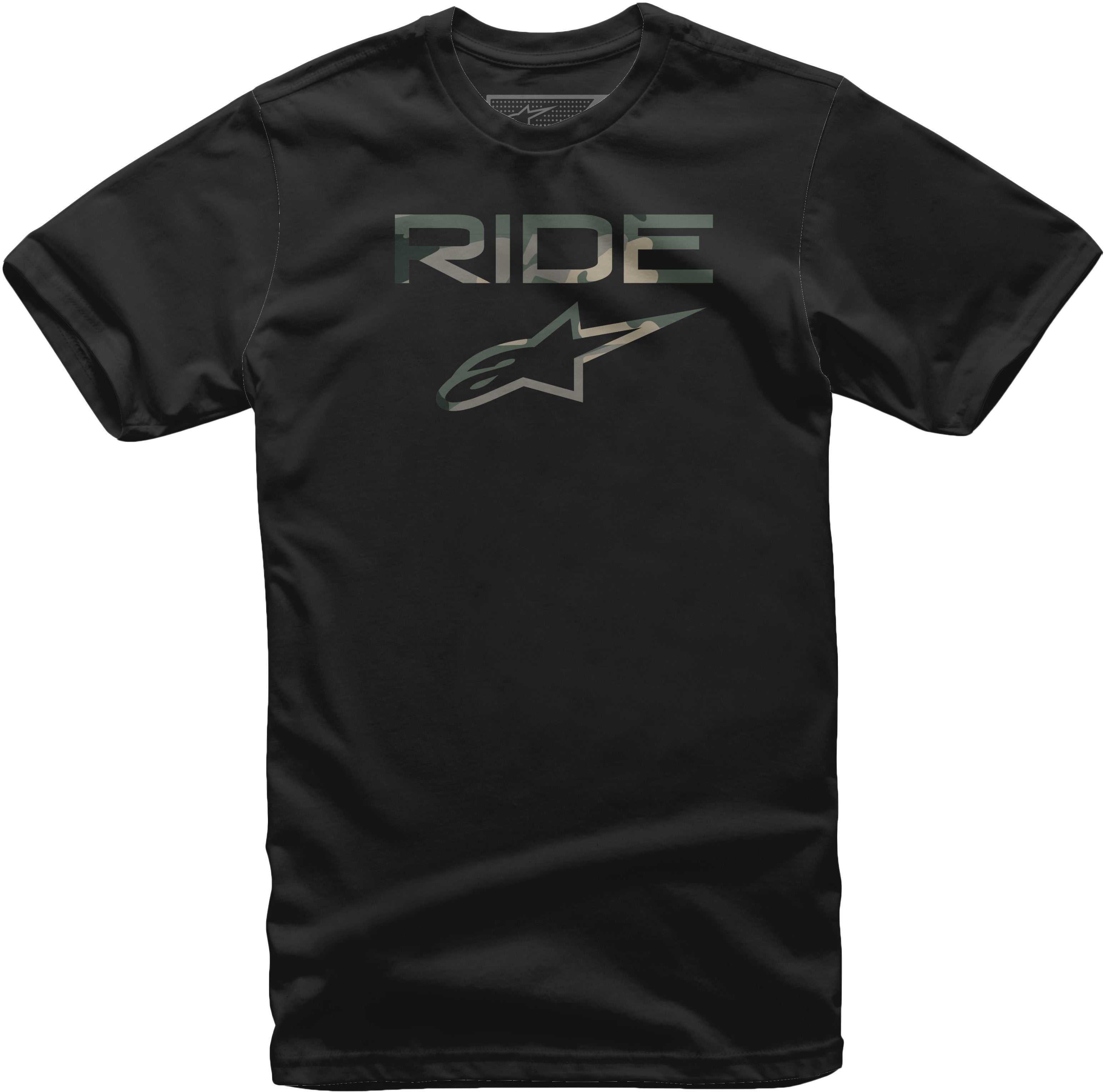 ALPINESTARS, ALPINESTARS RIDE 2.0 CAMO TEE BLACK 2X 1119-72006-10-2XL