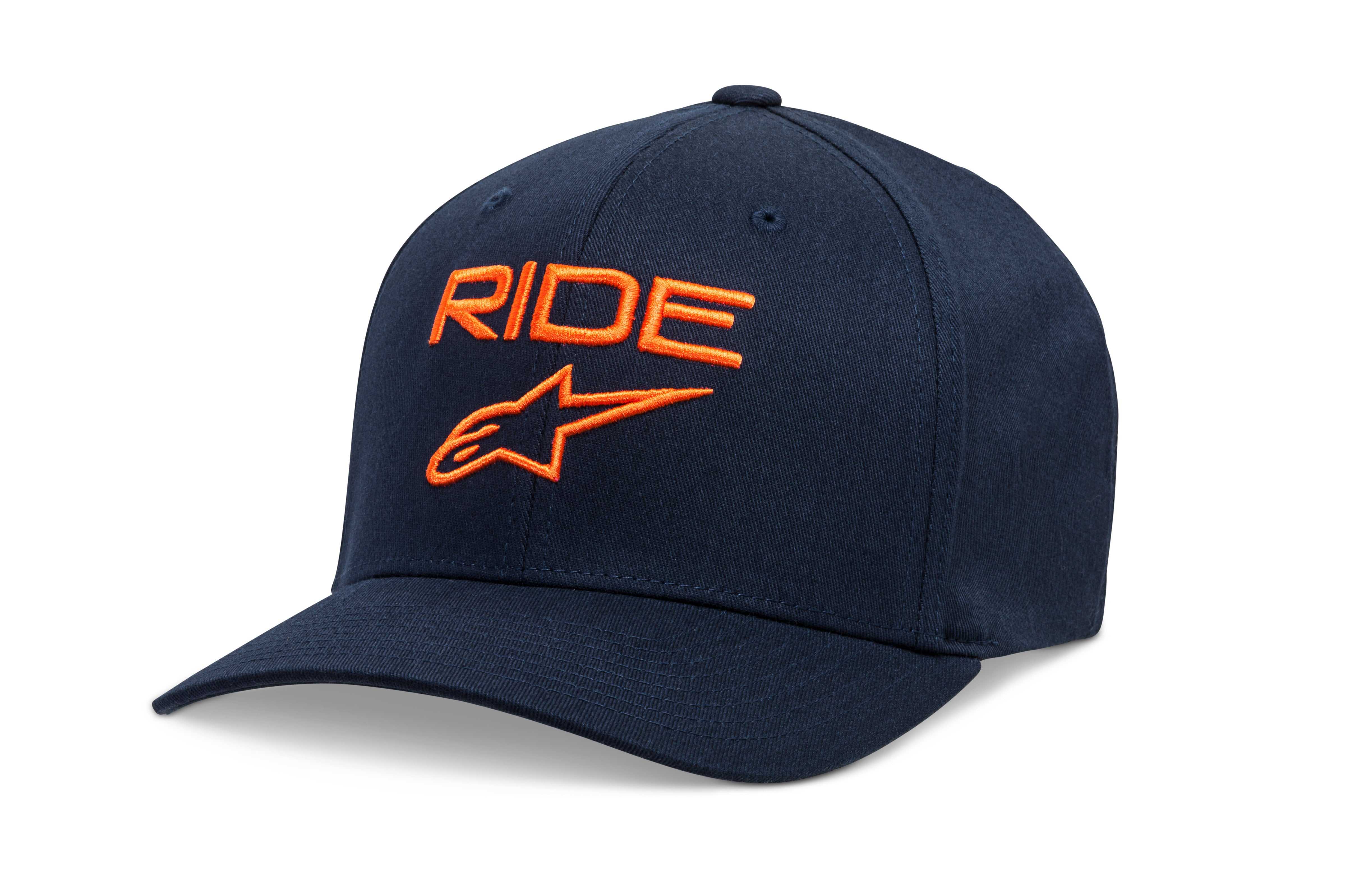 ALPINESTARS, ALPINESTARS RIDE 2.0 HAT NAVY/ORANGE LG/XL 1019-81114-7032-L/XL