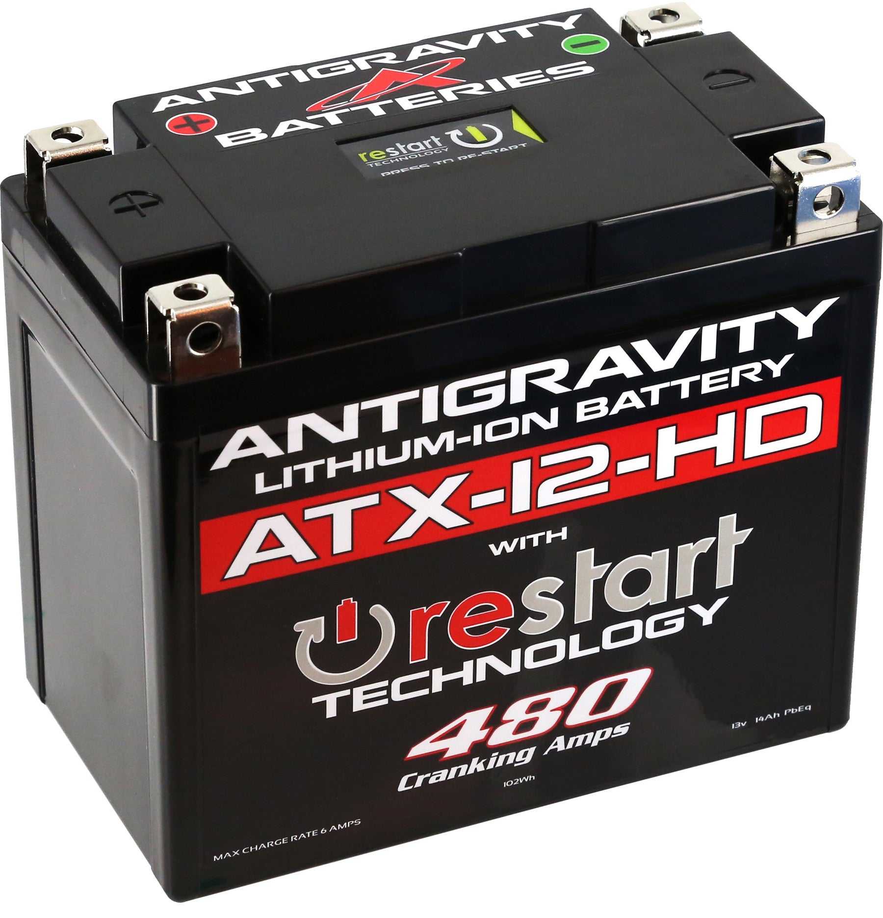 ANTIGRAVITY, ANTIGRAVITY LITHIUM BATTERY ATX12-HD-RS 480 CA AG-ATX12-HD-RS