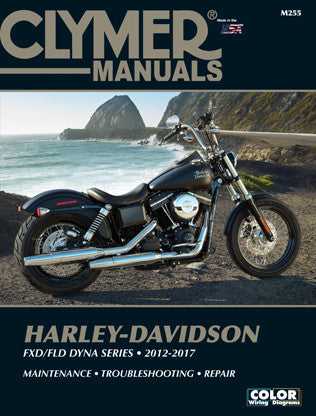 CLYMER, CLYMER REPAIR MANUAL H-D DYNA M255