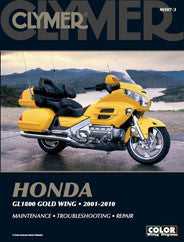 CLYMER, CLYMER REPAIR MANUAL HON GL1800 CM507-3