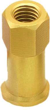 DRC, DRC RIM LOCK NUTS GOLD 2/PK D58-02-103