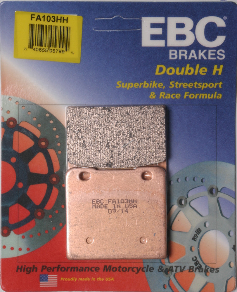 EBC, EBC BRAKE PADS FA103HH