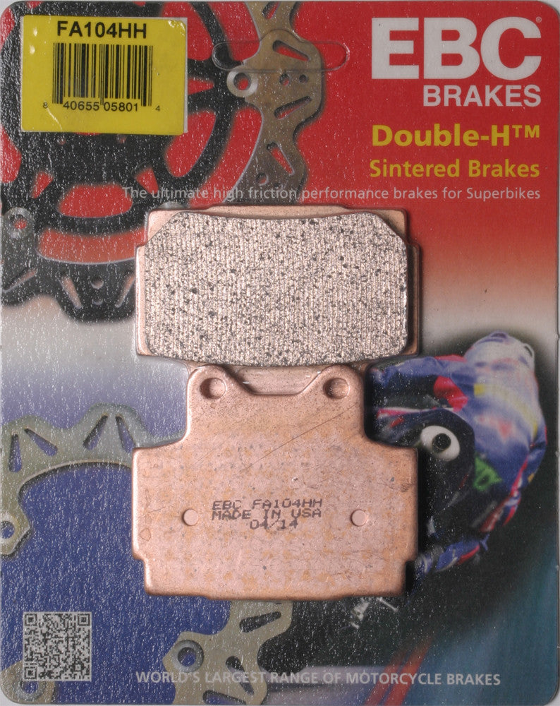 EBC, EBC BRAKE PADS FA104HH