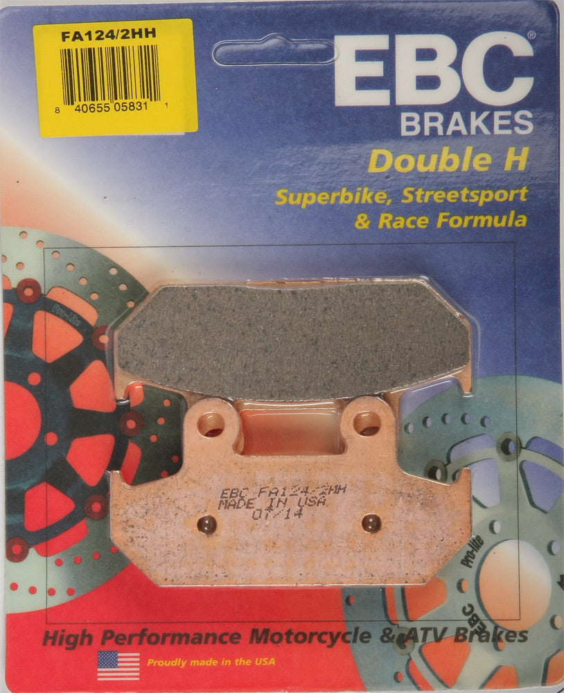 EBC, EBC BRAKE PADS FA124/2HH