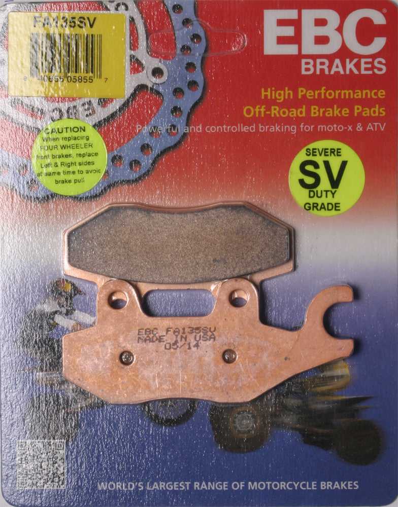 EBC, EBC BRAKE PADS FA135SV