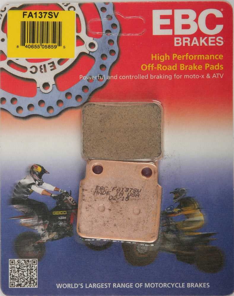 EBC, EBC BRAKE PADS FA137SV