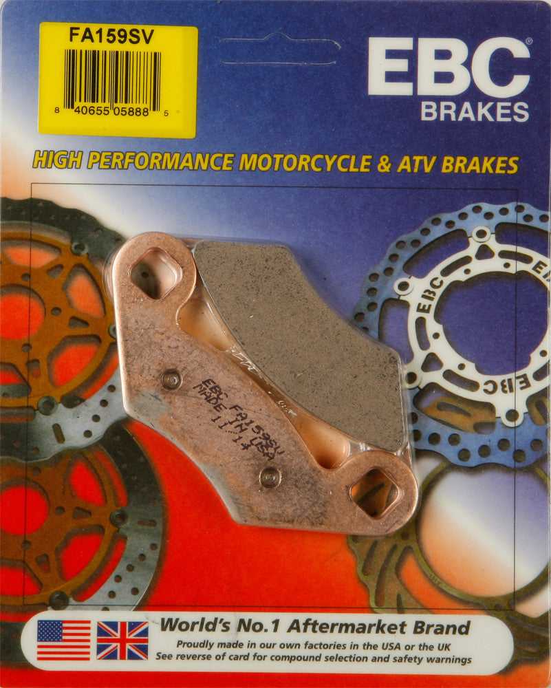 EBC, EBC BRAKE PADS FA159SV