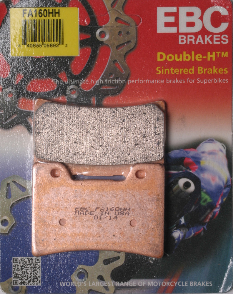 EBC, EBC BRAKE PADS FA160HH