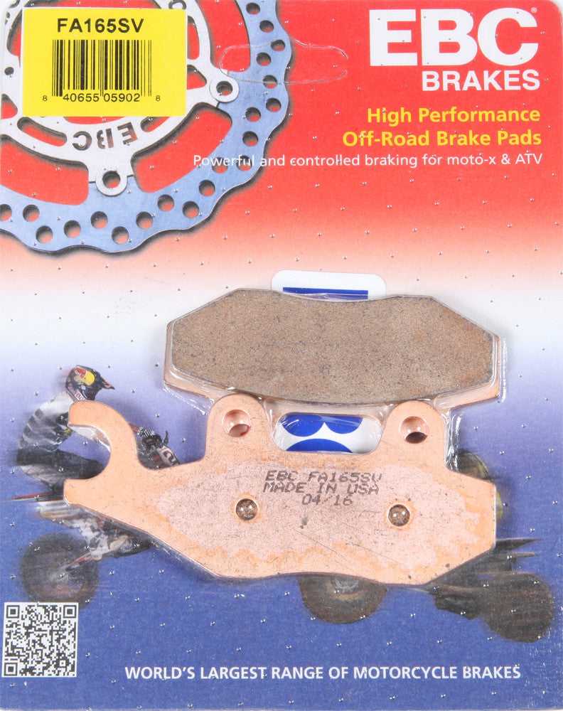 EBC, EBC BRAKE PADS FA165SV