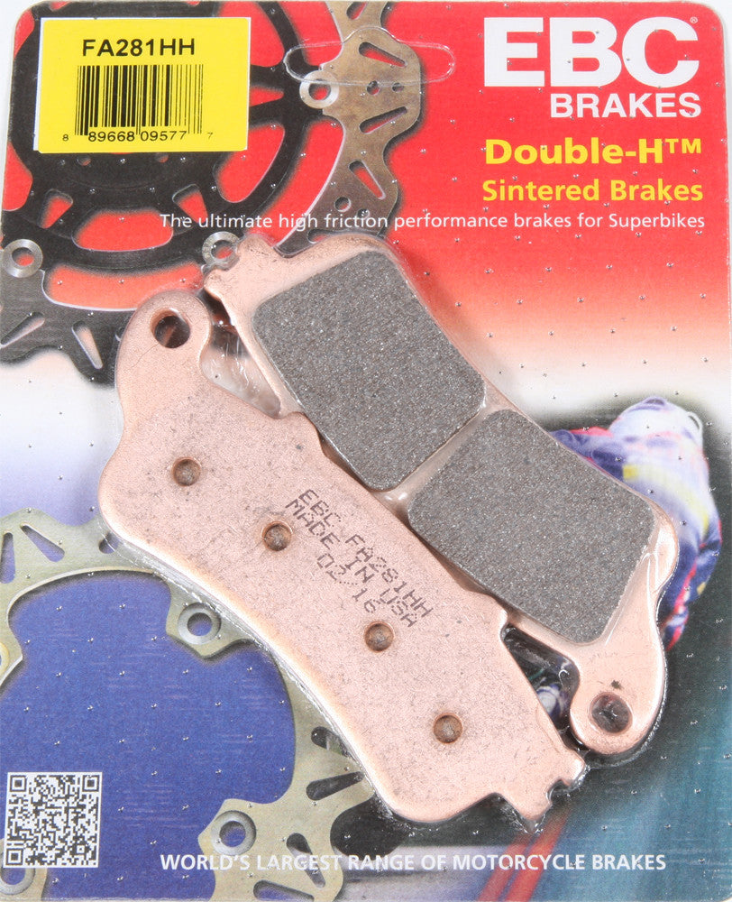 EBC, EBC BRAKE PADS FA281HH