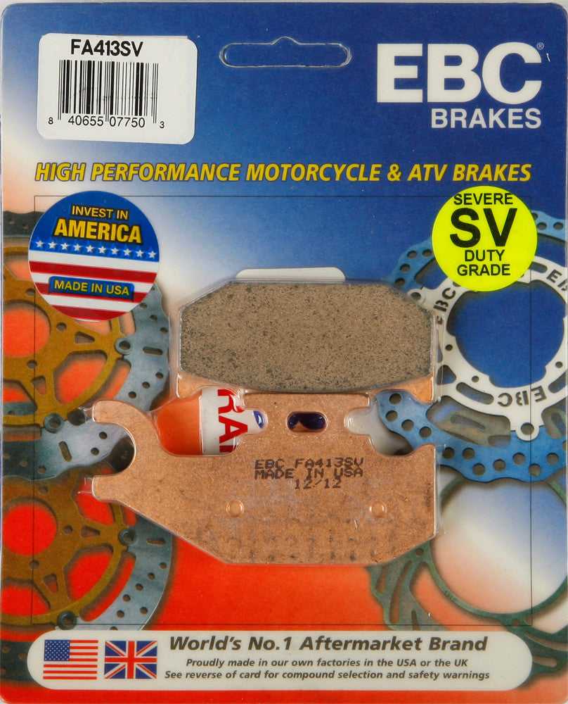 EBC, EBC BRAKE PADS FA413SV