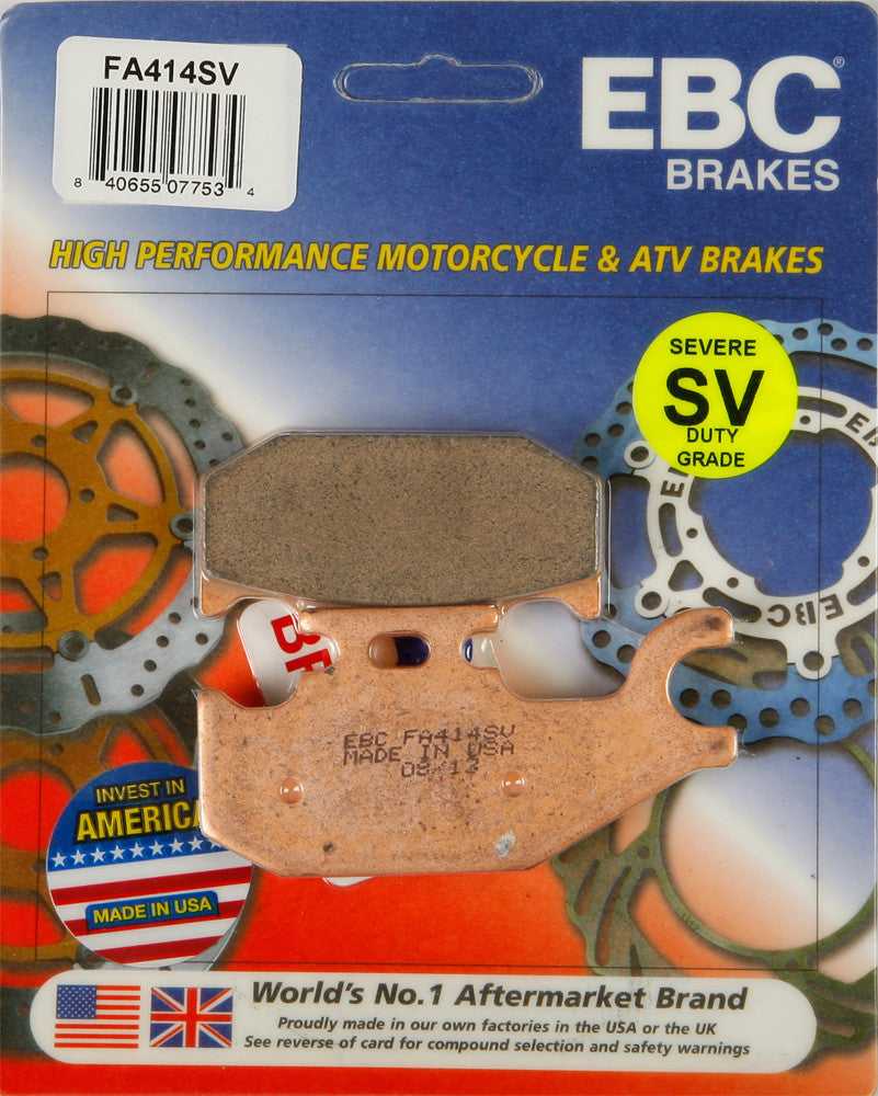 EBC, EBC BRAKE PADS FA414SV