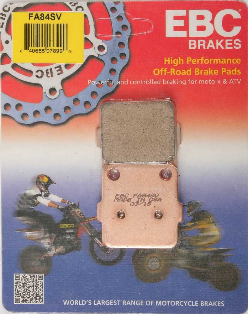 EBC, EBC BRAKE PADS FA84SV