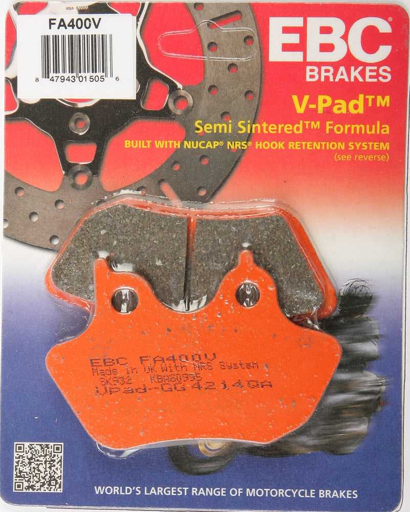 EBC, EBC BRAKE PADS V-SERIES FA400V