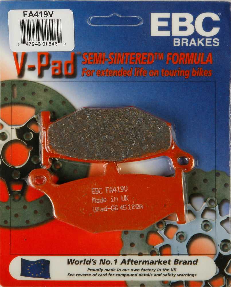 EBC, EBC BRAKE PADS V-SERIES FA419V