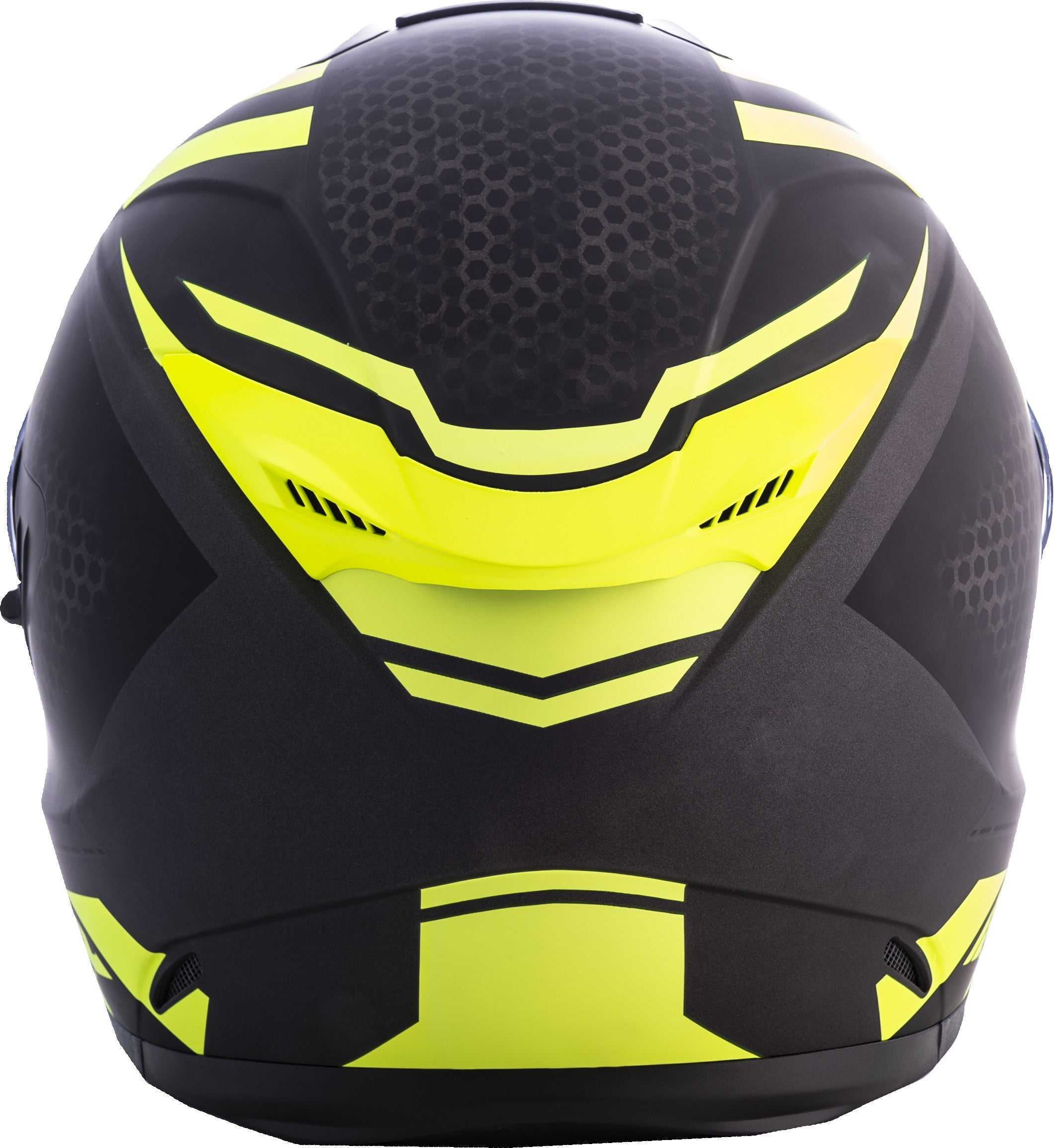 FLY RACING, FLY RACING SENTINEL MESH HELMET BLACK/HI-VIS 2X 73-83252X