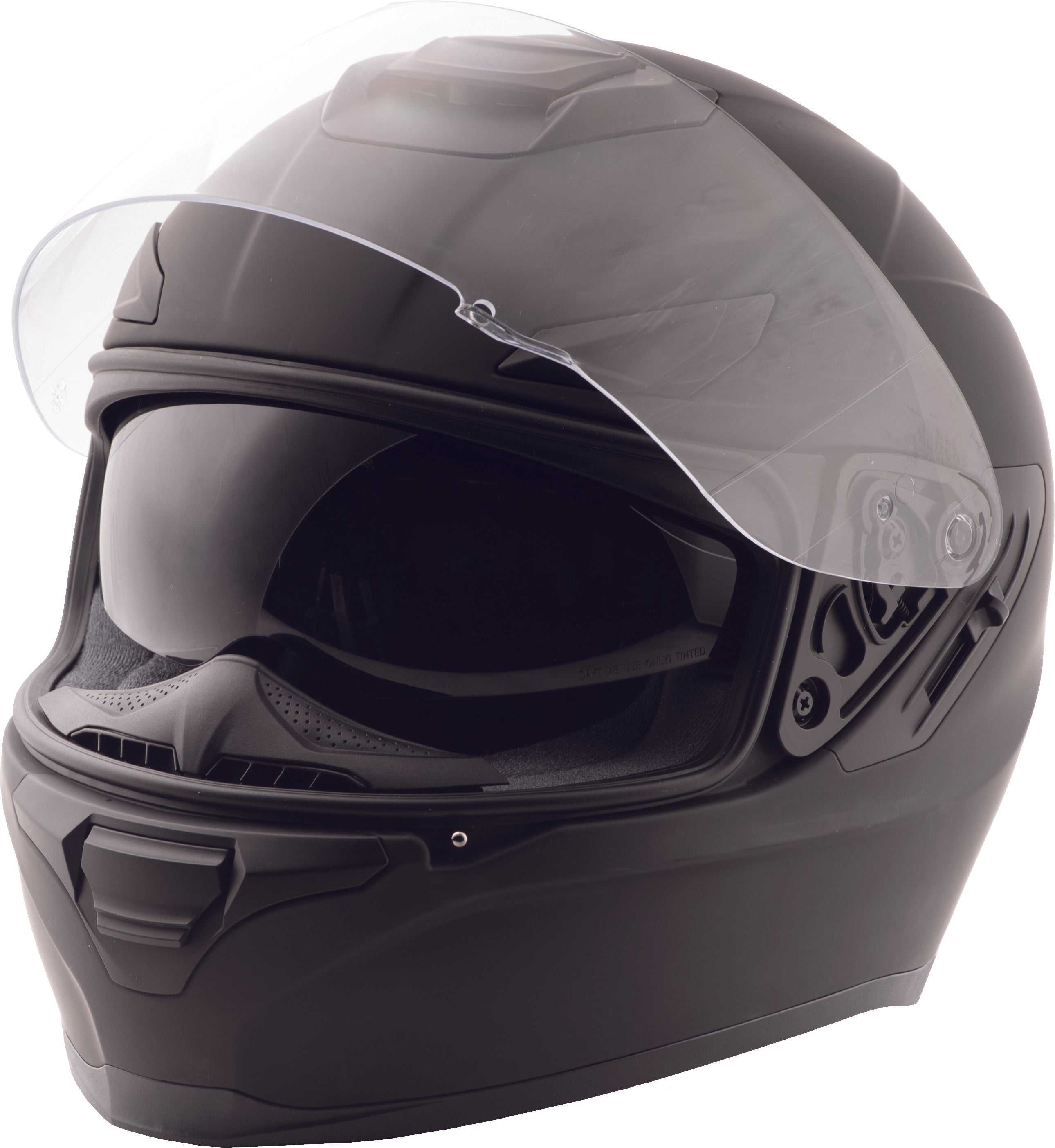 FLY RACING, FLY RACING SENTINEL SOLID HELMET MATTE BLACK 2X 73-83232X