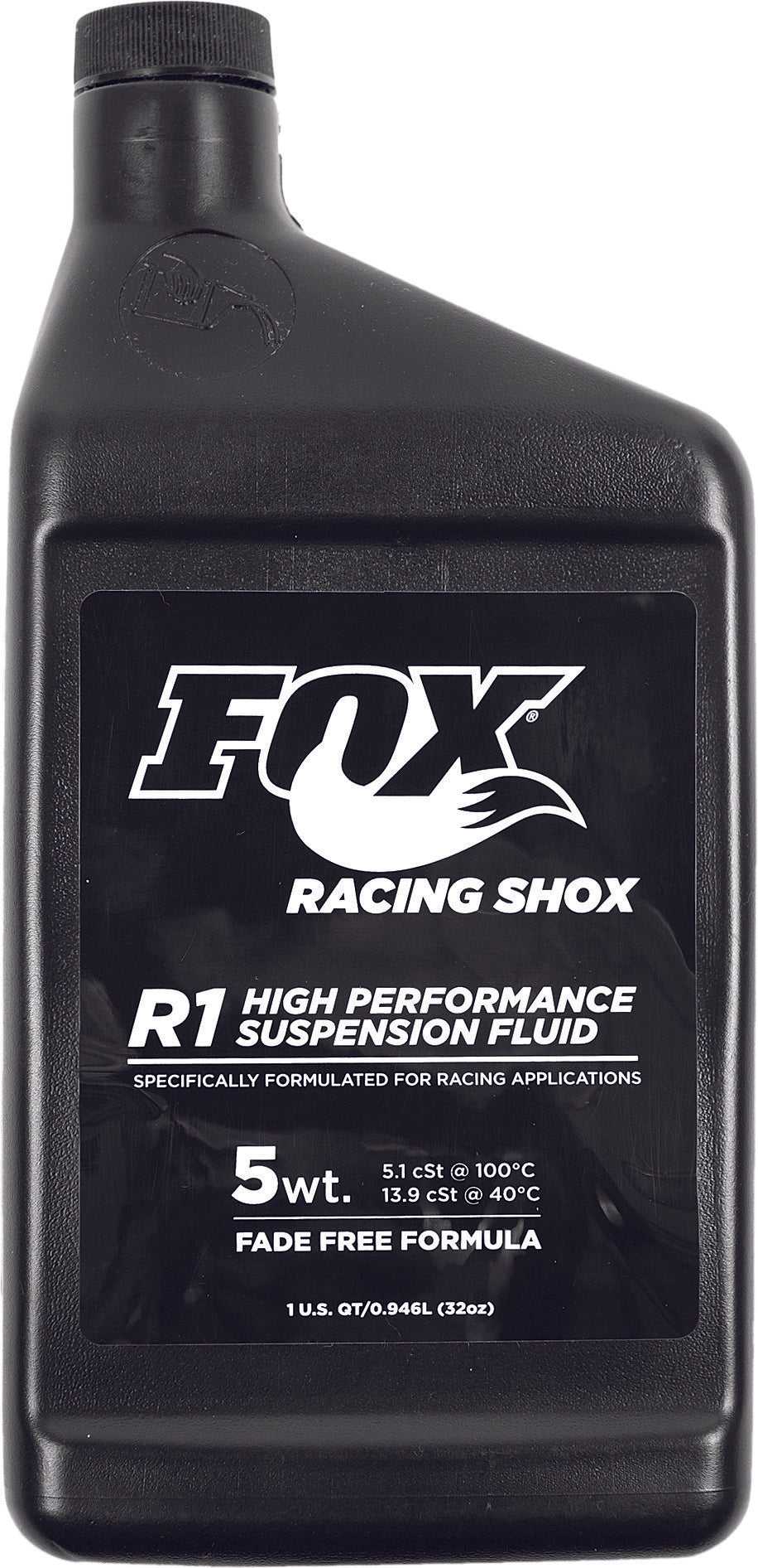 FOX, FOX R2 HIGH PERFORMANCE SUSPENSION FLUID 5WT 1QT 025-06-004