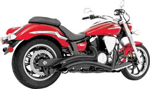 FREEDOM, FREEDOM EXHAUST RADIUS BLACK HONDA VTX1300C/R/S MH00002