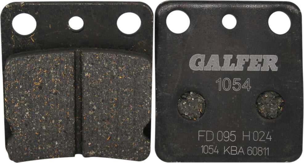 GALFER, GALFER BRAKE PADS SEMI METALLIC FD095G1054 FD095G1054