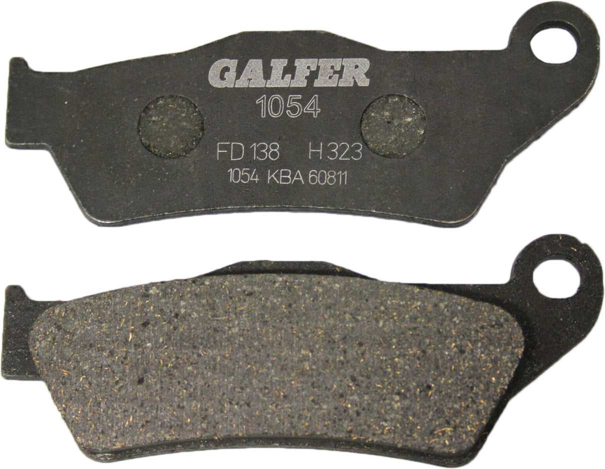 GALFER, GALFER BRAKE PADS SEMI METALLIC FD138G1054 FD138G1054