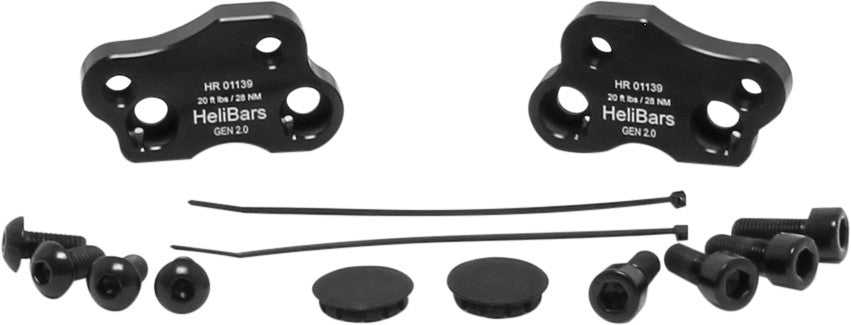 HELIBARS, HELIBARS HANDLEBAR RISERS HR01139