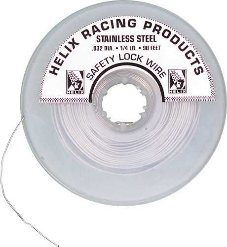 HELIX, HELIX SAFETY LOCK WIRE 1/4LB SPOOL 0.032 DIA 112-0032