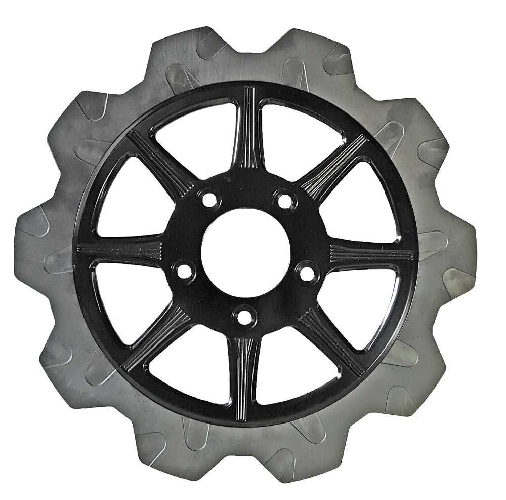 LYNDALL BRAKES, LYNDALL BRAKES HIGH CARBON STEEL PHOENIX FRONT ROTOR BLACK 11.5" 528-0315