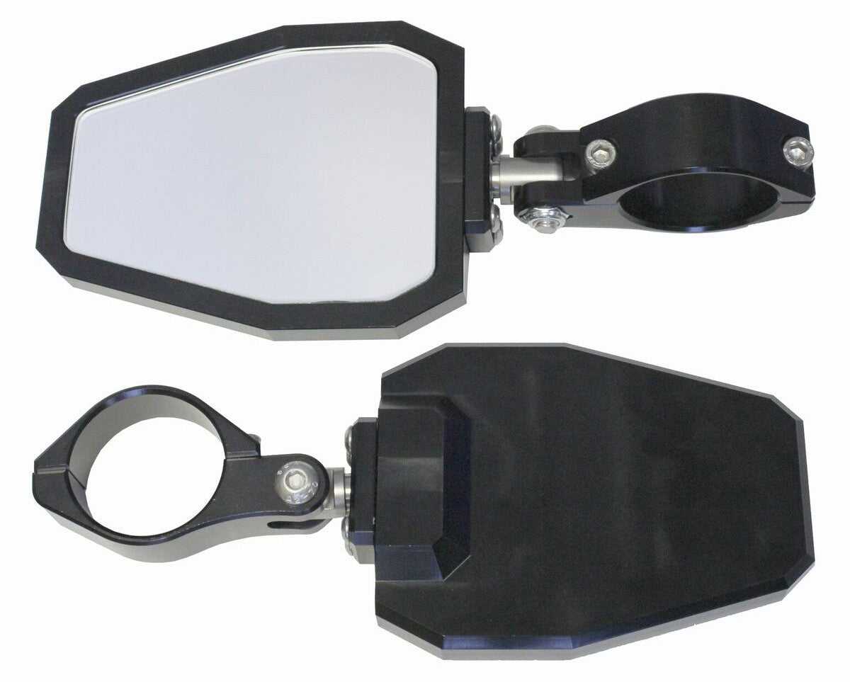 MODQUAD, MODQUAD SIDE MIRROR BLACK 2.0" NO BEZEL PR SIDE-2-BLK