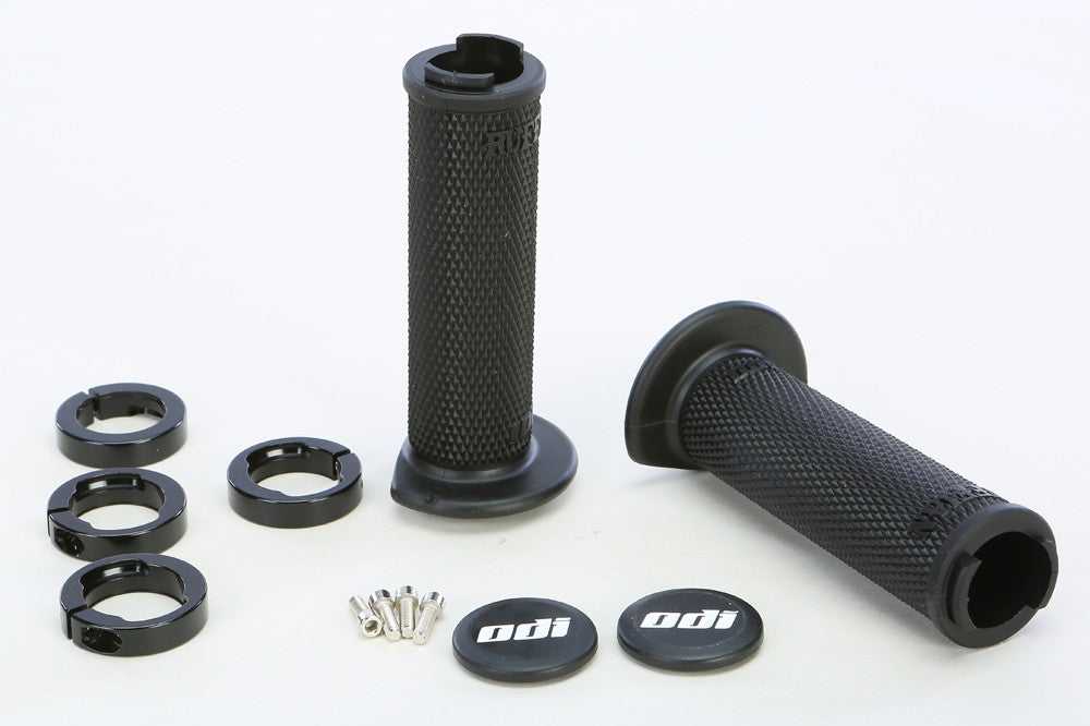 ODI, ODI ATV RUFFIAN LOCKON GRIP 120MM BLACK/BLACK J31RFB-B