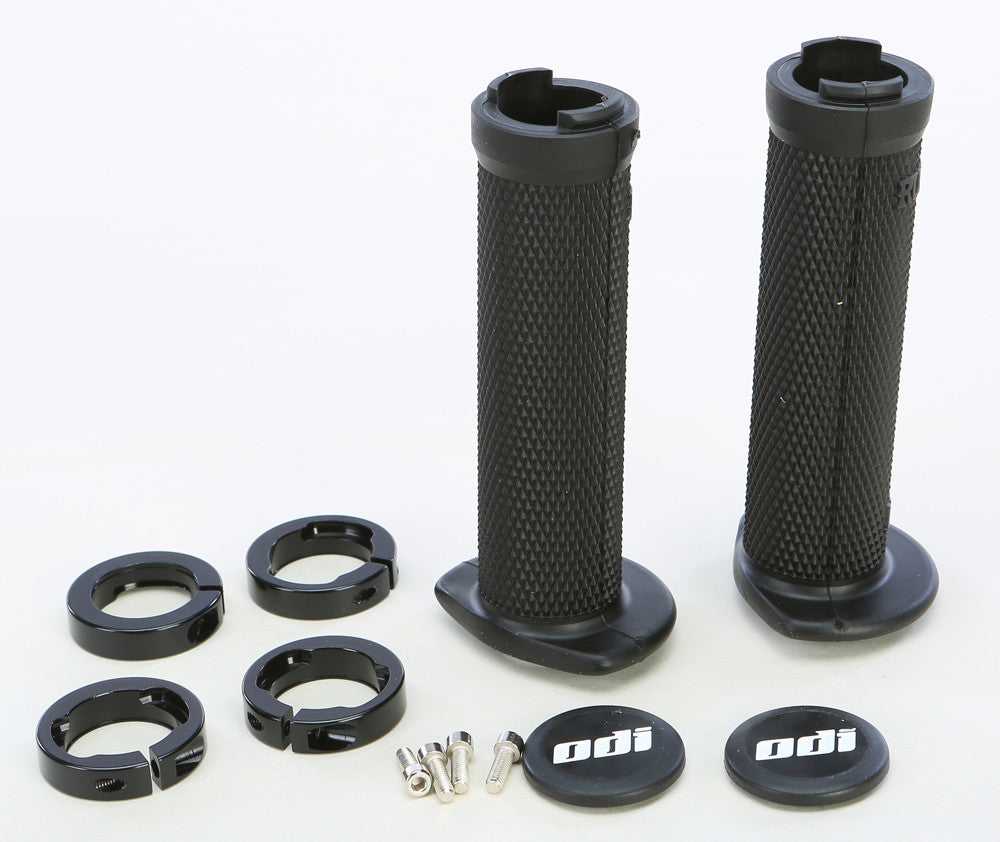 ODI, ODI ATV RUFFIAN LOCKON GRIP 130MM BLACK/BLACK J30RFB-B