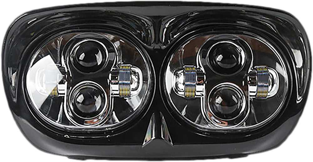 PATHFINDER, PATHFINDER ROAD GLIDE LED HEADLIGHT BLACK HRGLEDAB