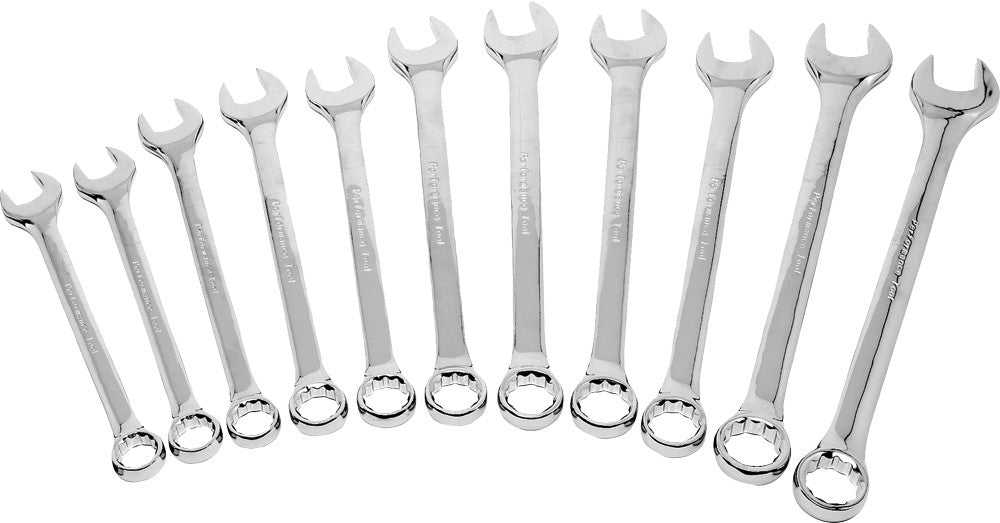 PERFORMANCE TOOL, PERFORMANCE 11 PC SAE COMBO WRENCH SET W1061