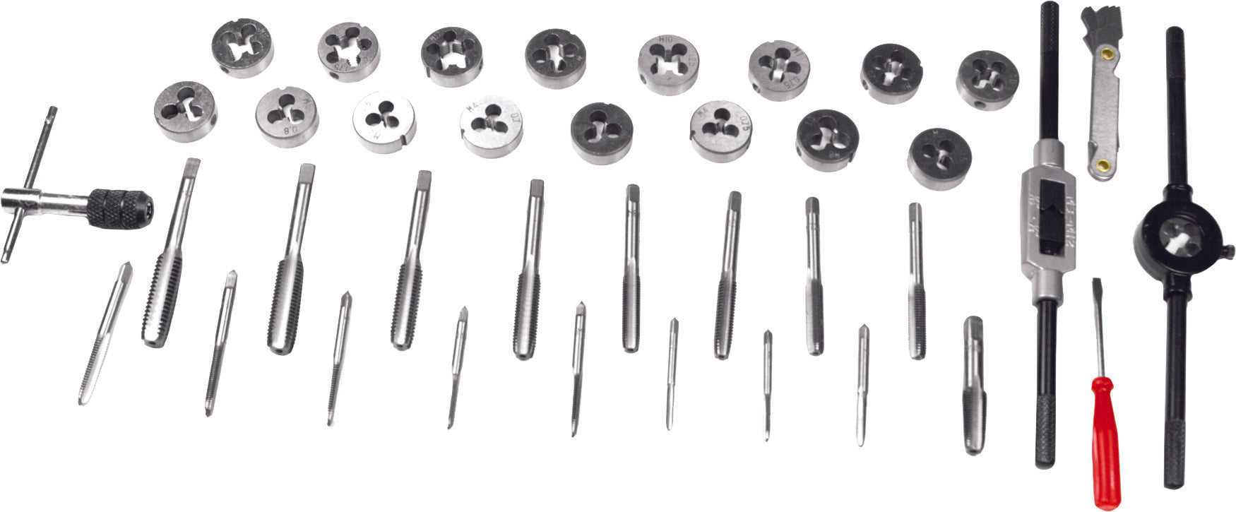 PERFORMANCE TOOL, PERFORMANCE 40 PC SAE TAP DIE SET W4001DB