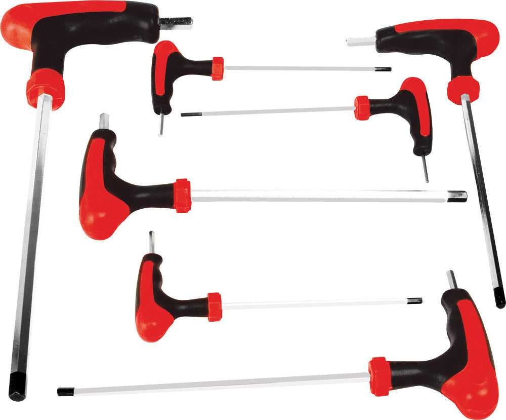 PERFORMANCE TOOL, PERFORMANCE 7 PC SAE T-HANDLE SET HEX W1711