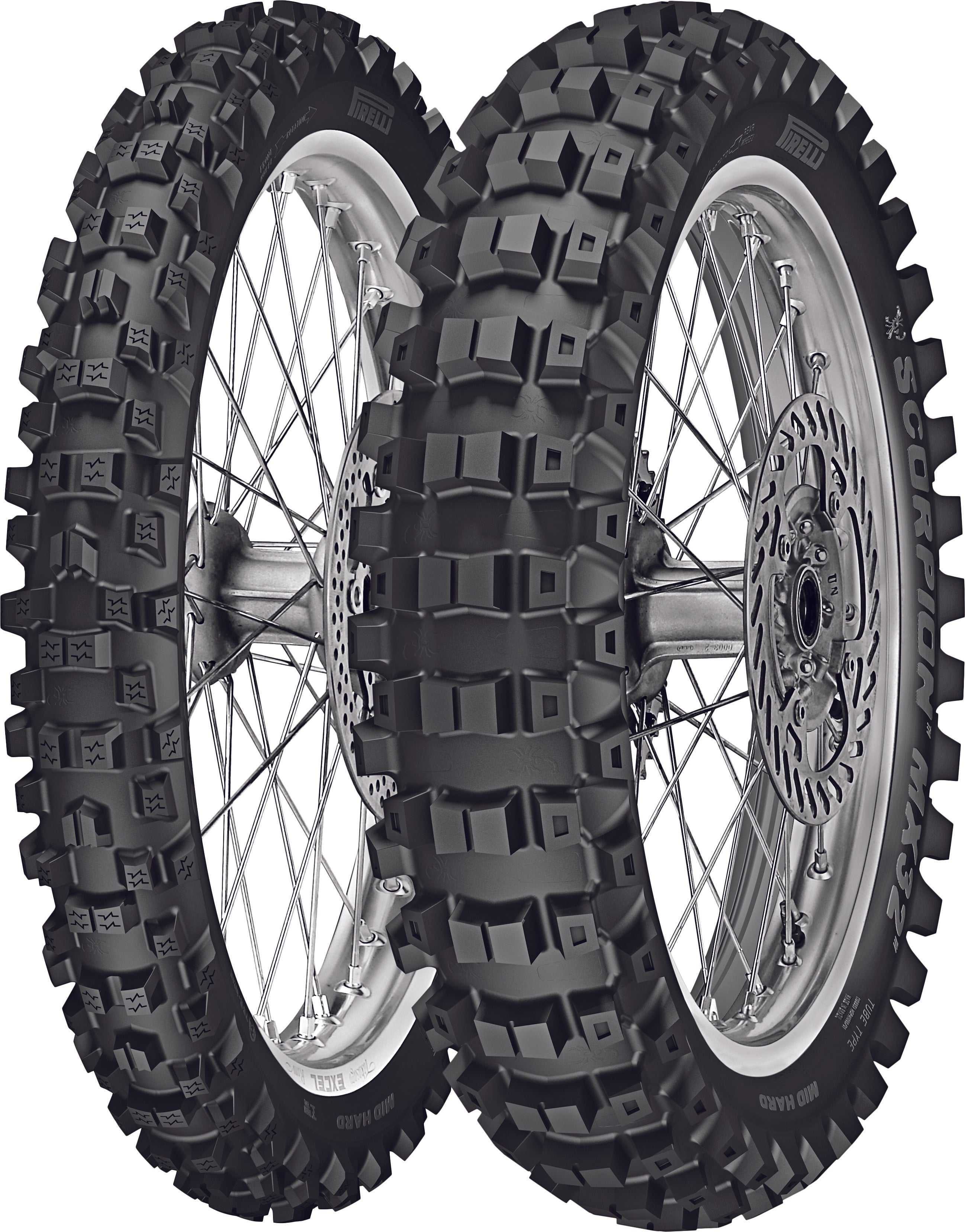 PIRELLI, PIRELLI TIRE MX32 MID HARD FRONT 80/100-21 51M BIAS TT 2901000