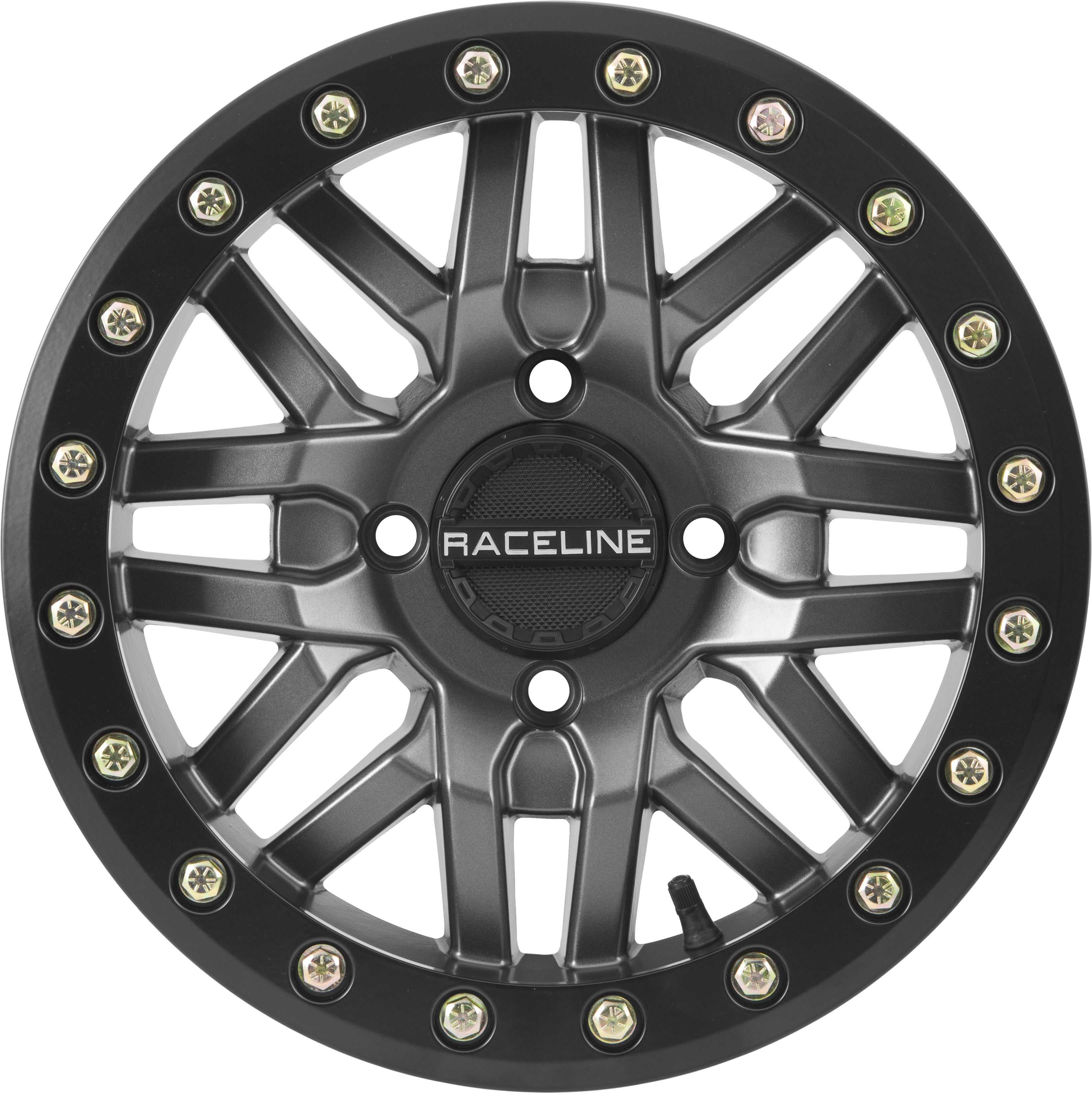 RACELINE, RACELINE RYNO BEADLOCK 4/110 14X7 5+2 GUNMETAL A91G-47011-52