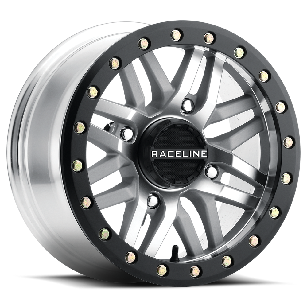 RACELINE, RACELINE RYNO BEADLOCK 4/137 14X7 5+2 (+10MM) BLACK RING/CAST A91MA-47037+10