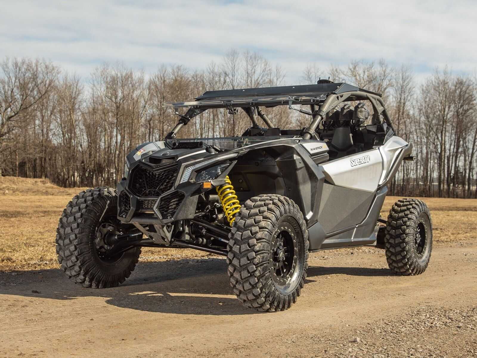 SuperATV, SATV High Clearance Atlas Pro A-Arms for Can-Am Maverick X3 (64" Body) - Black