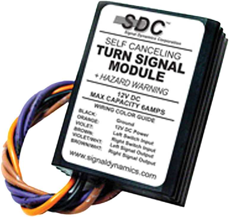 SDC, SDC SELF-CANCELING TURN SIGNAL MODULE 2-1/4X1-5/8X5/8" 1501