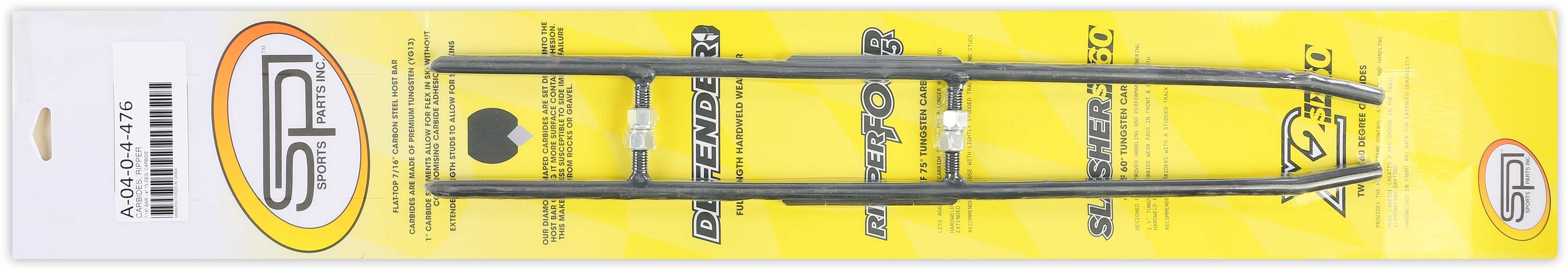 SP1, SP1 RIPPER FOUR75 CARBIDES S-D S-D S/M A-04-0-4-476