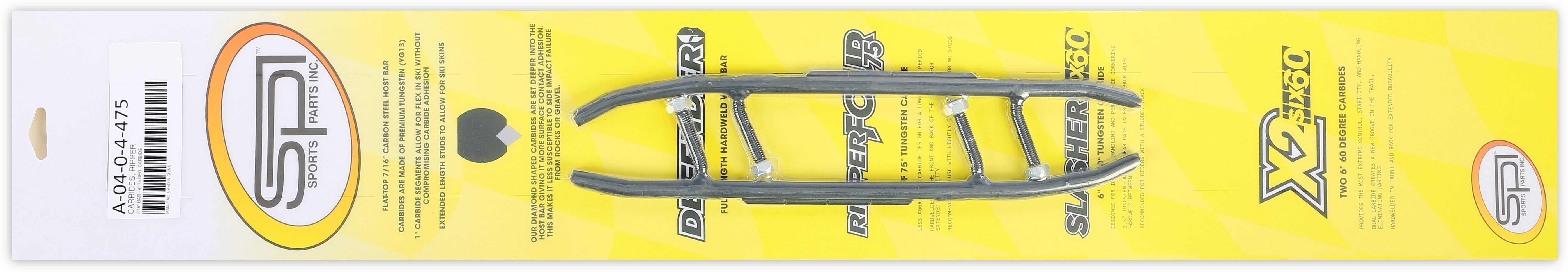 SP1, SP1 RIPPER FOUR75 CARBIDES S-D S/M A-04-0-4-475