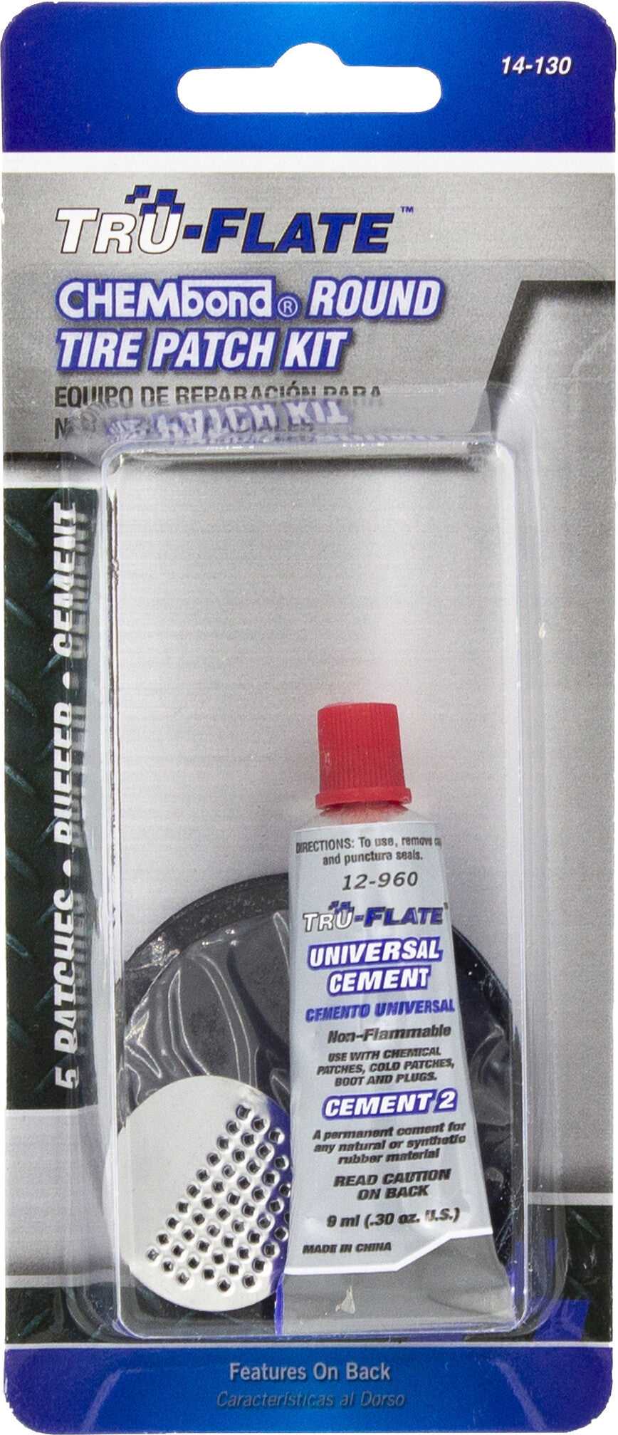 TRU-FLATE, TRU-FLATE RUBBER REPAIR KIT 14-130