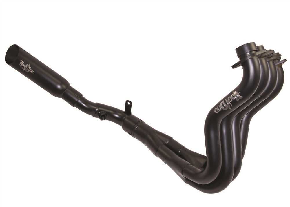 VOODOO, VOODOO SHORTY EXHAUST FULL SYSTEM 4-INTO-1 BLACK VEFSGSXR1K9B