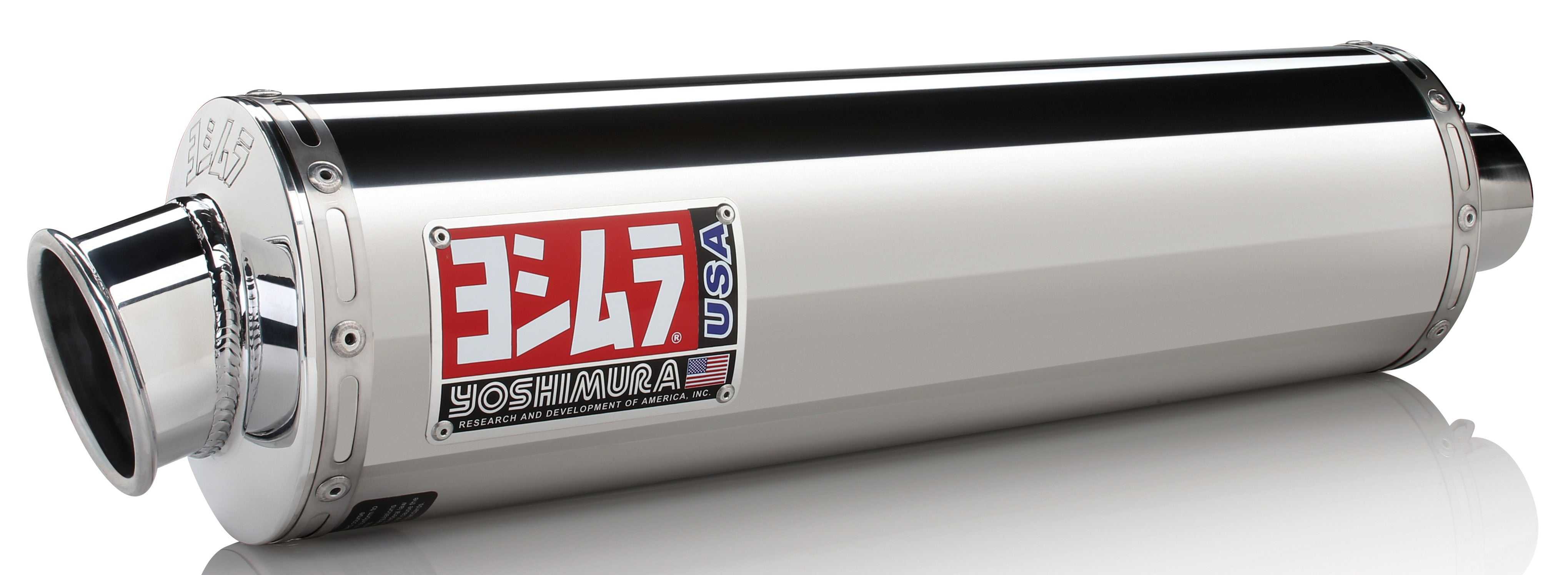 YOSHIMURA, YOSHIMURA EXHAUST RACE RS-3 SLIP-ON SS-SS-AL 1112255