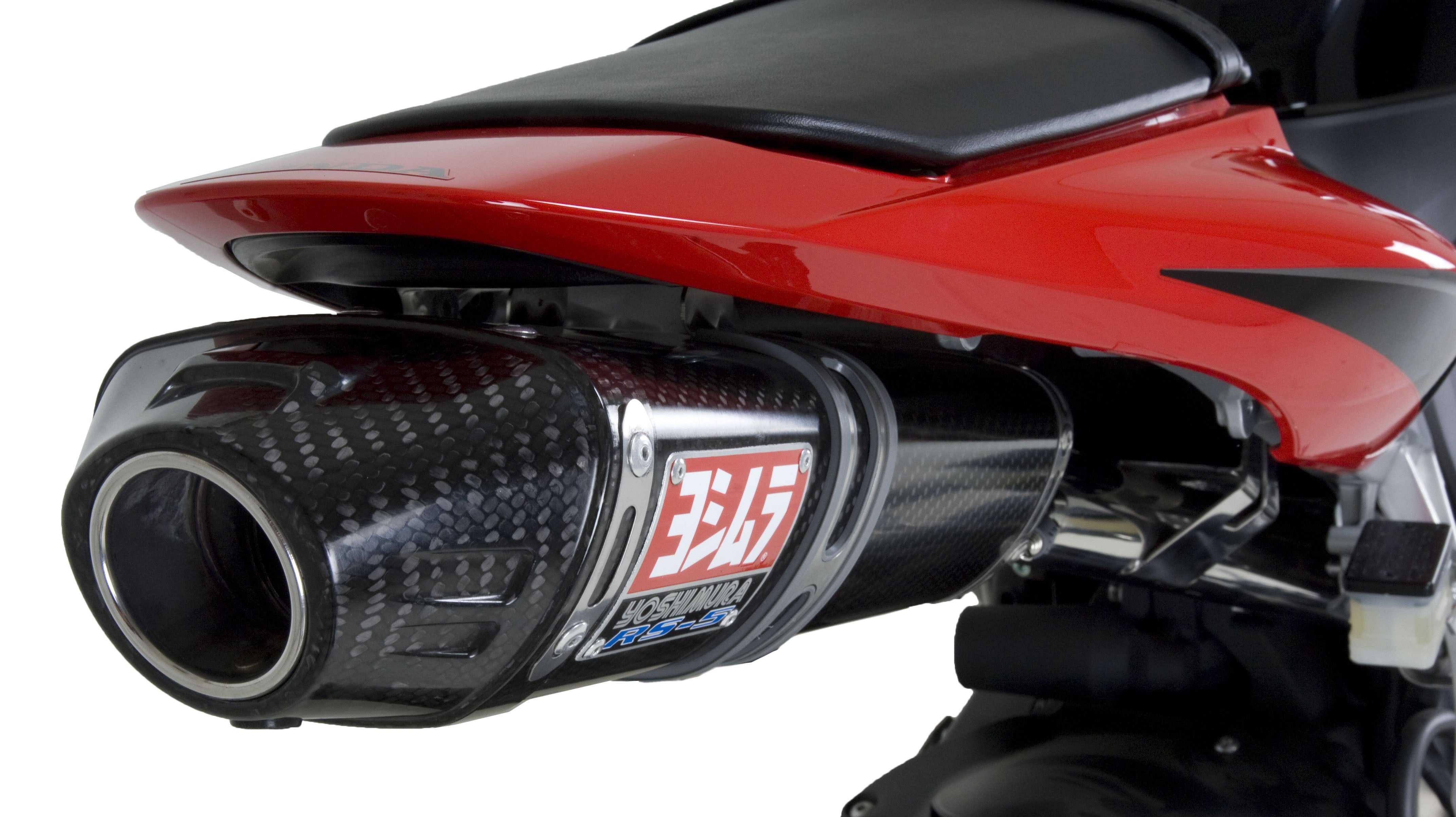 YOSHIMURA, YOSHIMURA EXHAUST RACE RS-5 FULL-SYS SS-CF-CF 1228107220